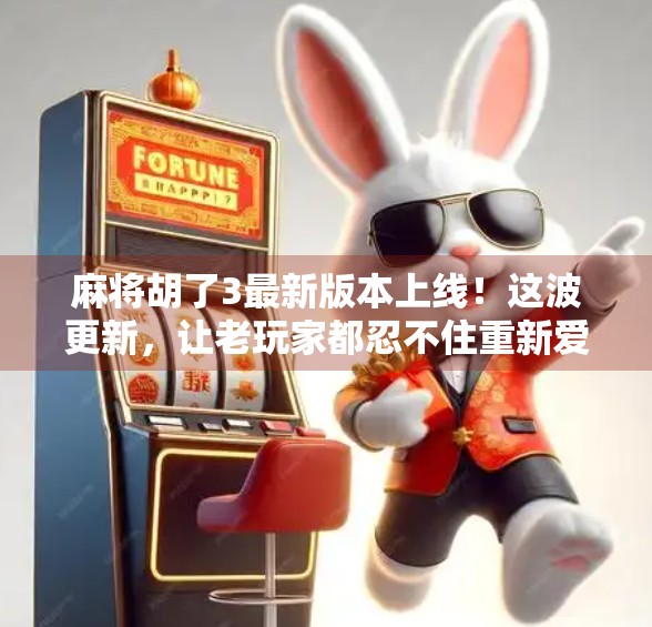 麻将胡了3最新版本上线!这波更新,让老玩家都忍不住重新爱上打麻将! 麻将胡了3最新版本上线!这波更新,让老玩家都忍不住重新爱上打麻将!