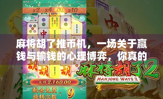 麻将胡了推币机，一场关于赢钱与输钱的心理博弈，你真的赢了吗？