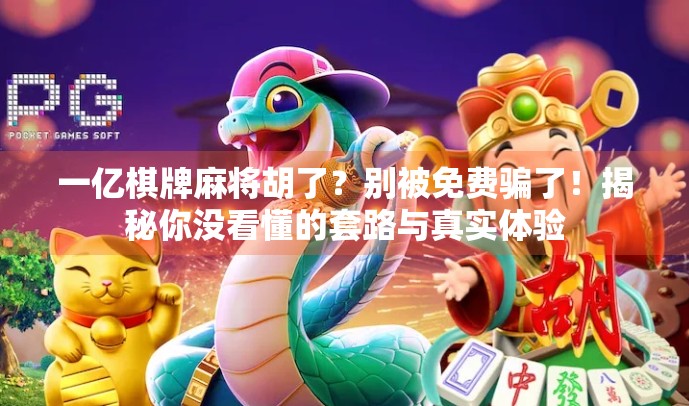 一亿棋牌麻将胡了？别被免费骗了！揭秘你没看懂的套路与真实体验